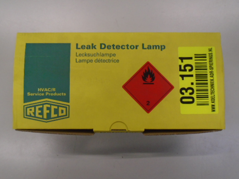 Refco vlam lektest lekzoeker. - Kopen bij Spierings Koeltechniek